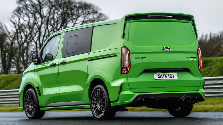 Представлен крутой Ford Transit мощностью 281 л.с.